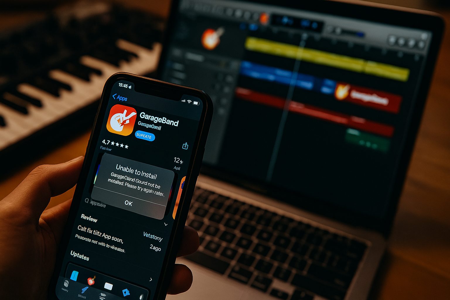 GarageBandがインストールできない！？iPhone/Macで始める音楽制作ガイド