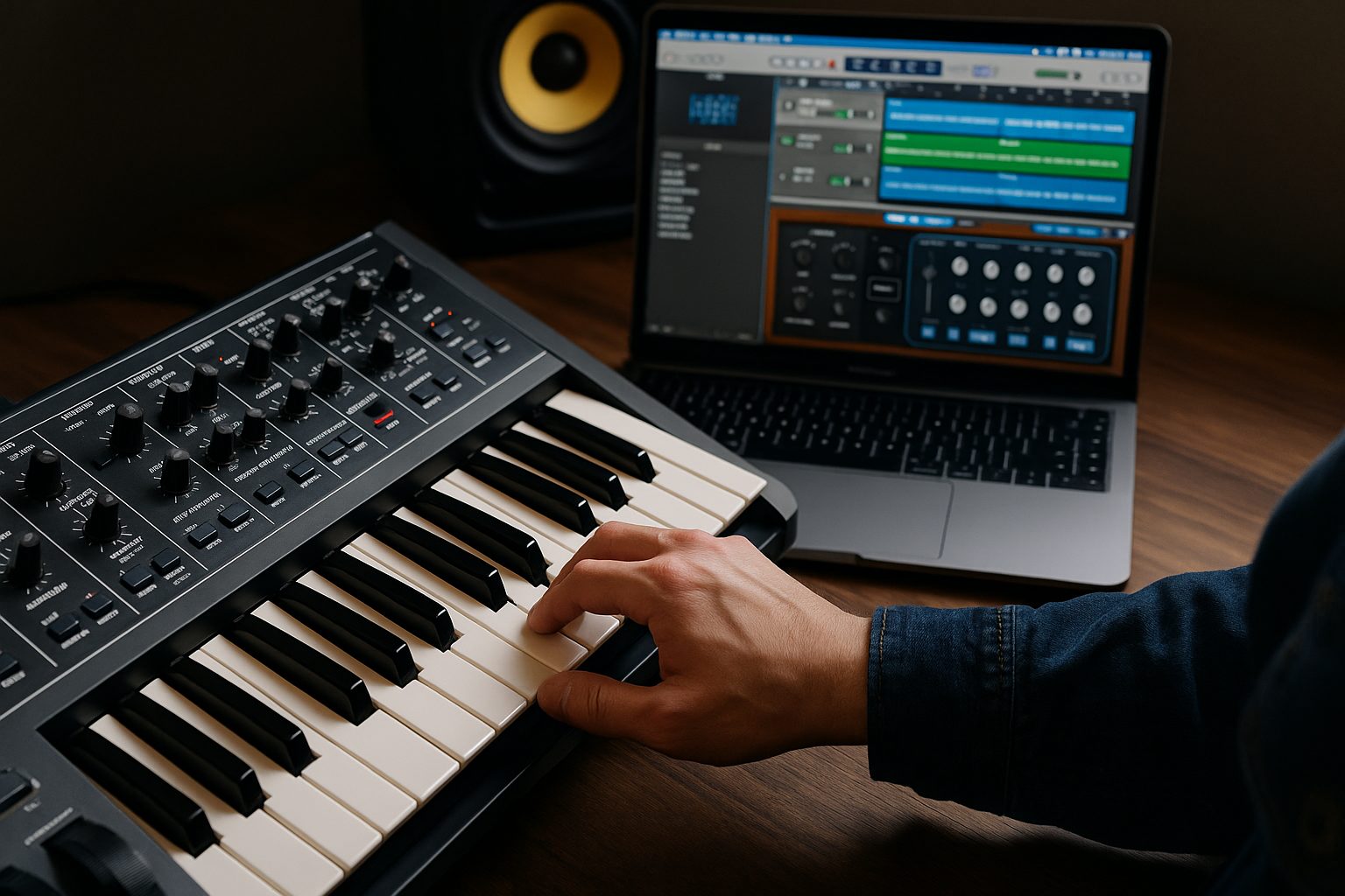 GarageBandのシンセサイザーでおすすめの音源から基本操作まで