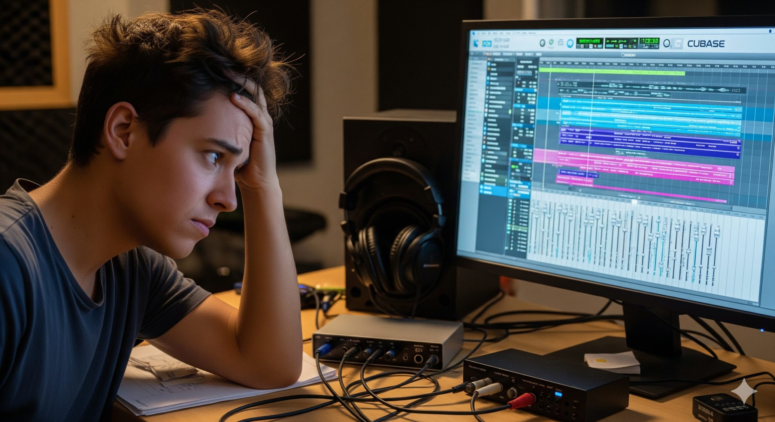 【初心者向け】Cubaseで音が出ない！焦る前に確認したい15の解決策