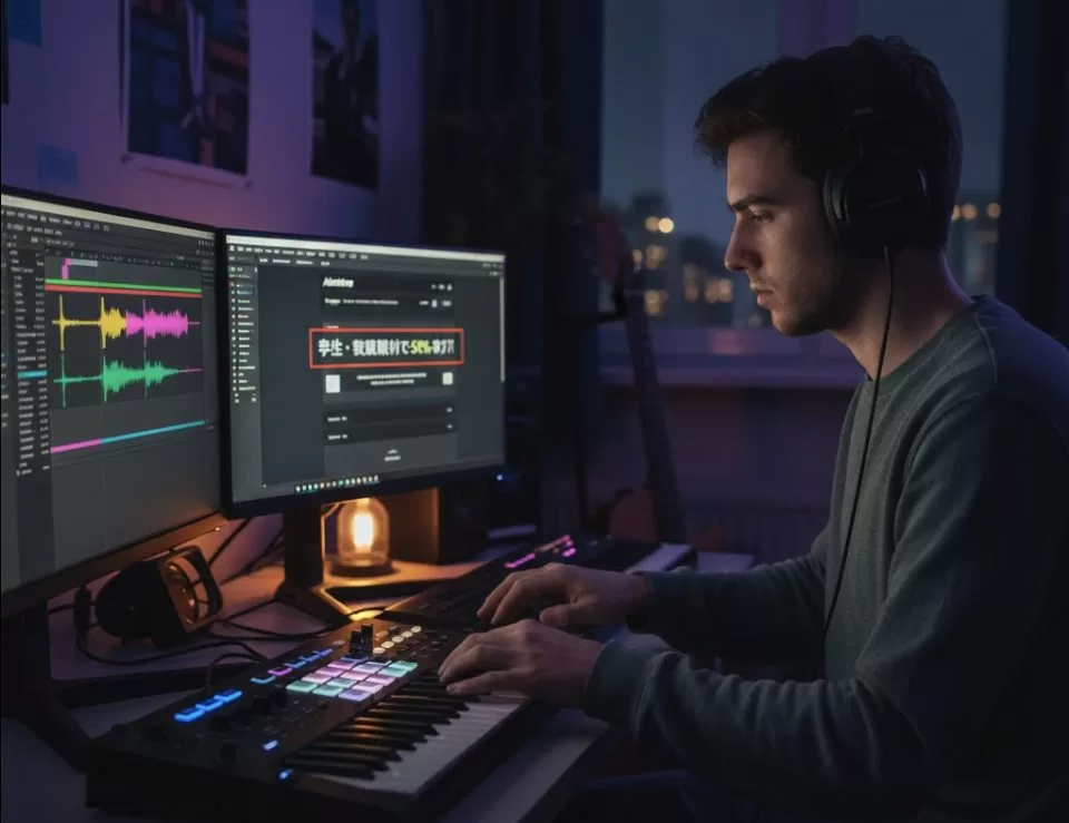 Ableton Liveの学割は半額で超お得！対象者・購入方法・注意点を徹底解説